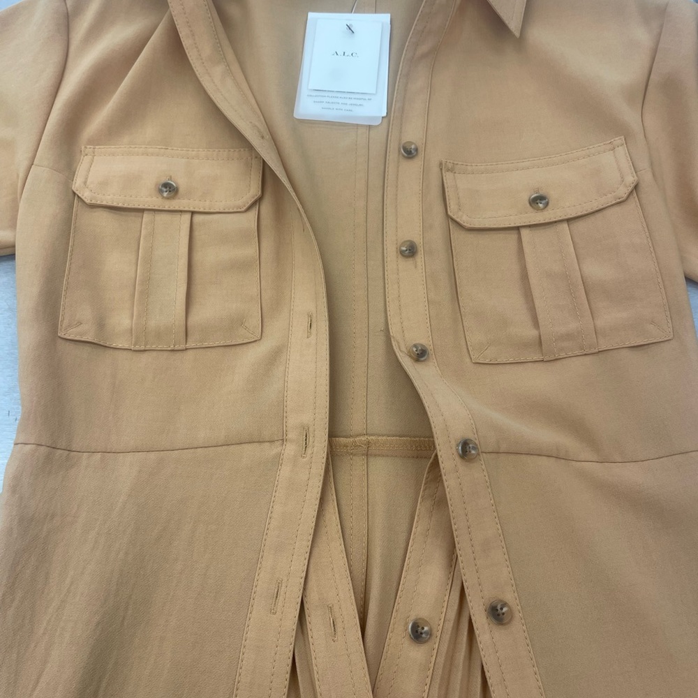 A.L.C. Tan Maxi Dress - Picture 3 of 13